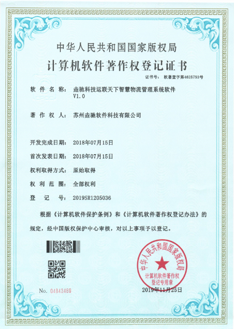 软著证书